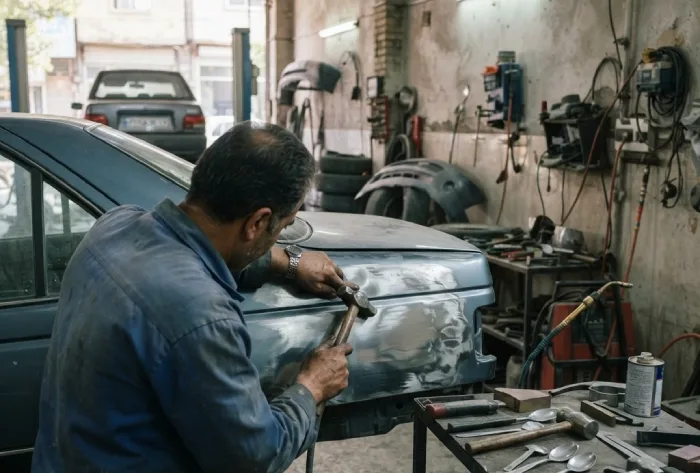 صافکاری ماشین صفایی