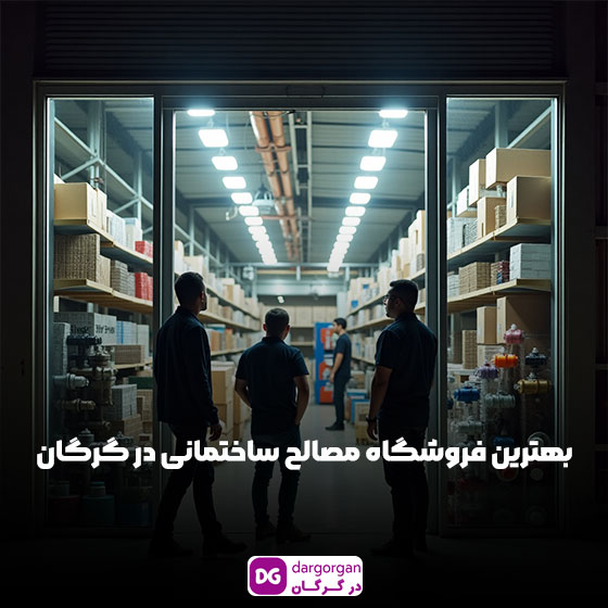 فروشگاه مصالح ساختمانی در گرگان