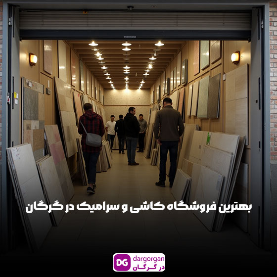 بهترین فروشگاه کاشی و سرامیک در گرگان