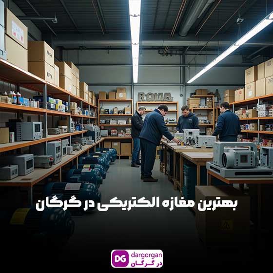بهترین مغازه الکتریکی در گرگان