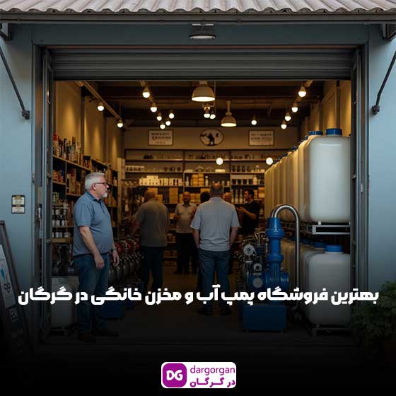 فروشگاه پمپ آب در گرگان