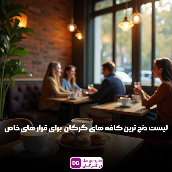 دنج ترین و بهترین کافه های گرگان