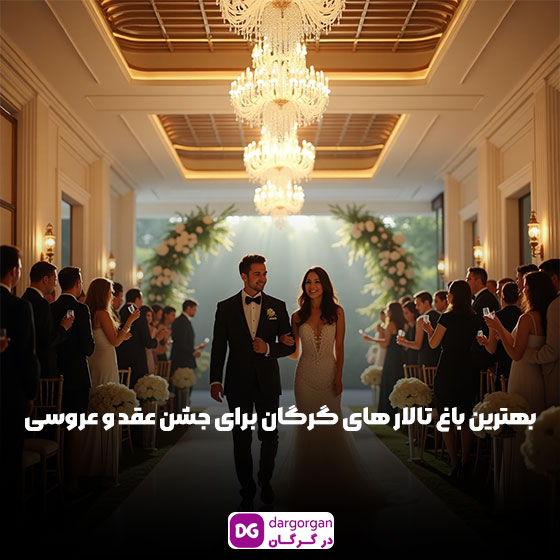 بهترین باغ تالار در گرگان برای جشن عروسی
