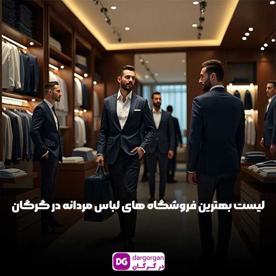 معرفی بهترین فروشگاه لباس مردانه گرگان