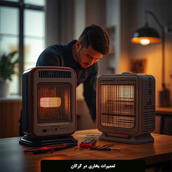 خدمات تعمیر و سرویس بخاری در گرگان