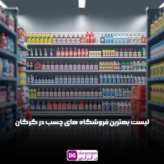 لیست بهترین چسب فروشی در گرگان