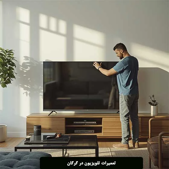 خدمات تعمیر تلویزیون در گرگان با تعمیرکاران حرفه ای