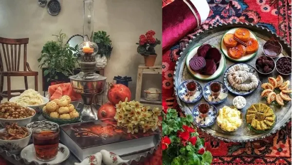 میوهها و تنقلات سنتی شب یلدا در گرگان