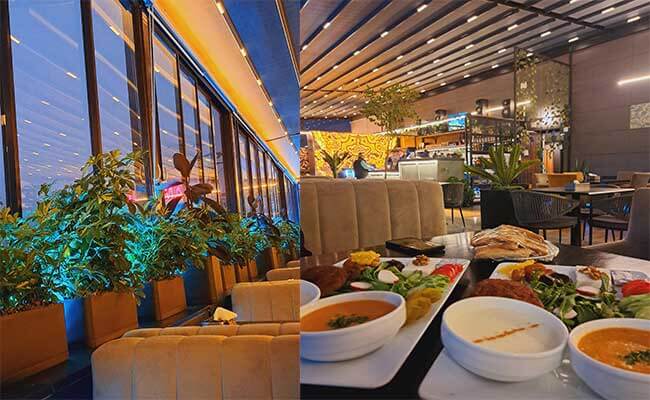 کافه آسمان بهترین کافه برای دورهمی شب یلدا در گرگان