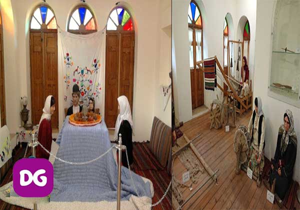 فضای داخلی موزه صنایع دستی گرگان